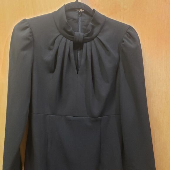 Calvin Klein Women's Keyhole Mock-Neck Sheath Dress Black Size 6 Great condition - Picture 6 of 8
